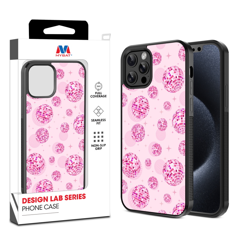 MyBat Design Lab Series Case for Apple iPhone 12 - 12 Pro (6.1) - Disco Balls