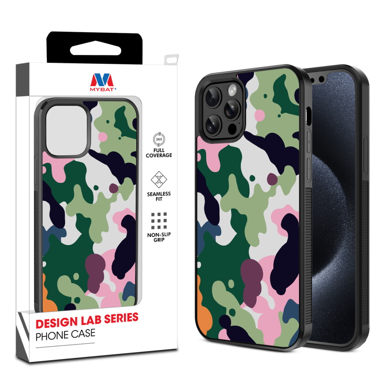 MyBat Design Lab Series Case for Apple iPhone 12 - 12 Pro (6.1) - Multicolor Camouflage