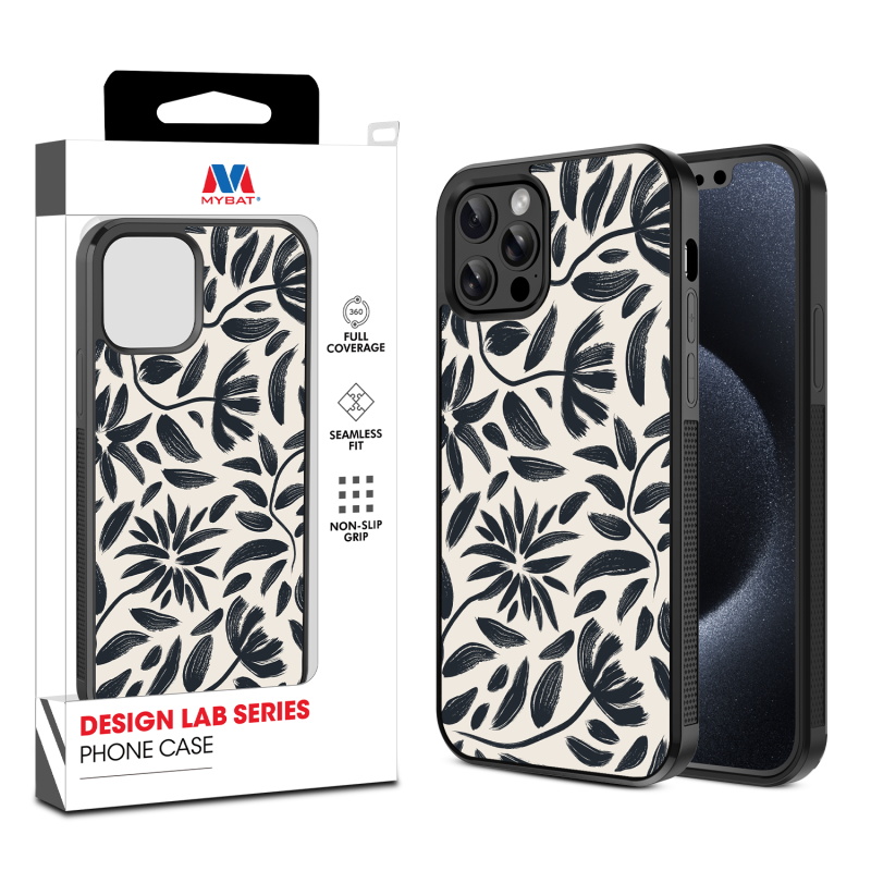MyBat Design Lab Series Case for Apple iPhone 12 - 12 Pro (6.1) - Vintage Floral