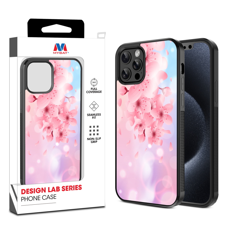 MyBat Design Lab Series Case for Apple iPhone 12 - 12 Pro (6.1) - Cherry Blossoms