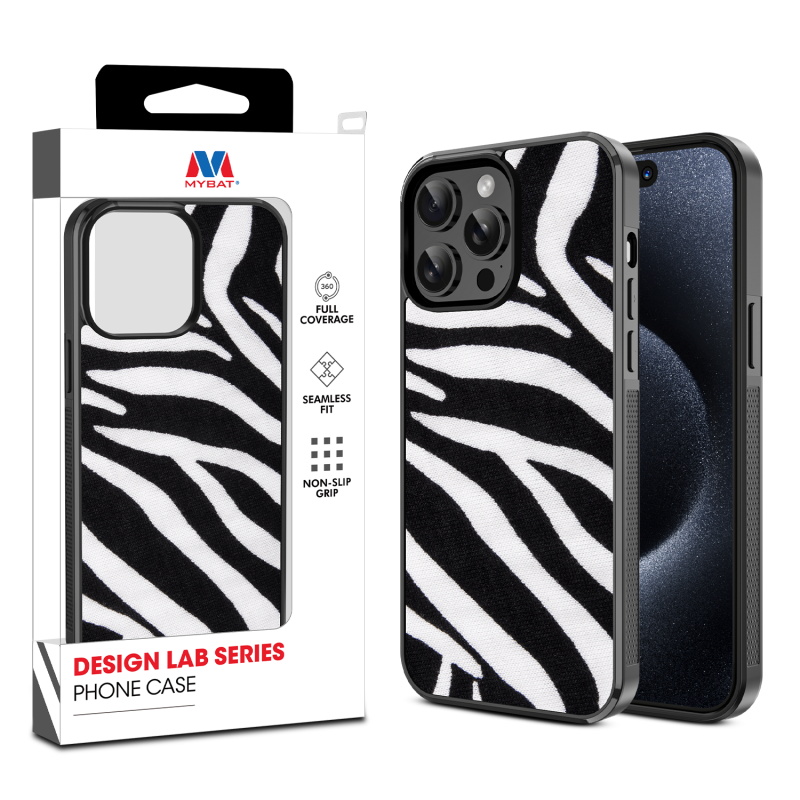 MyBat Design Lab Series Case for Apple iPhone 14 Pro (6.1) - Zebra Print