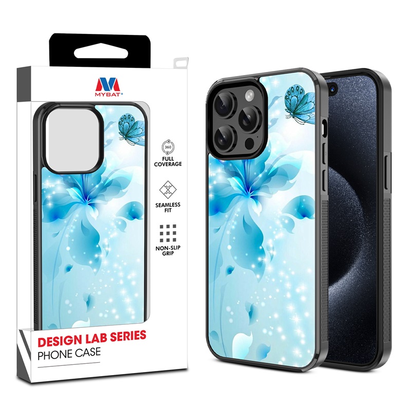 MyBat Design Lab Series Case for Apple iPhone 14 Pro (6.1) - Butterfly - Flowers