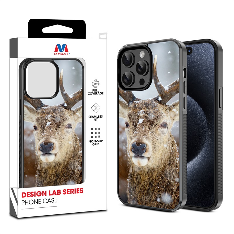 MyBat Design Lab Series Case for Apple iPhone 14 Pro (6.1) - Deer in Winter