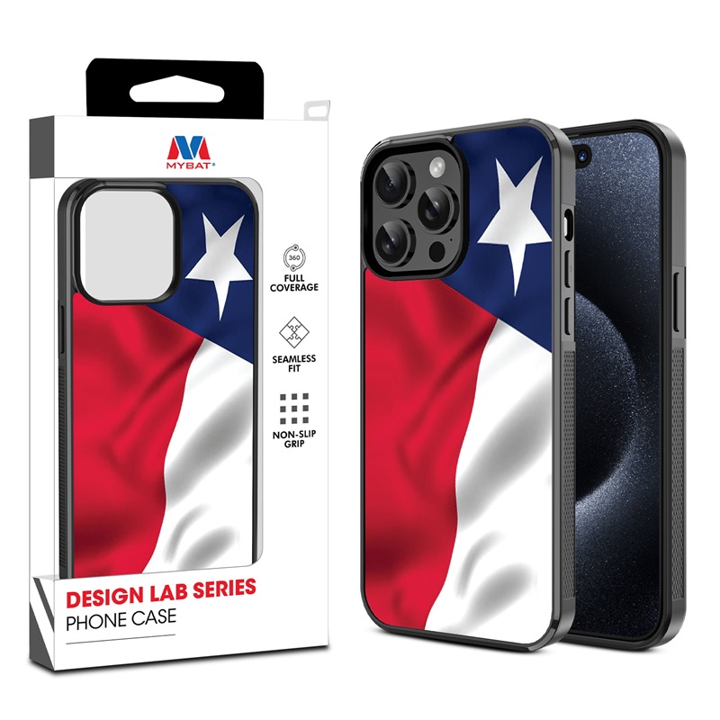 MyBat Design Lab Series Case for Apple iPhone 14 Pro (6.1) - Texas State Flag