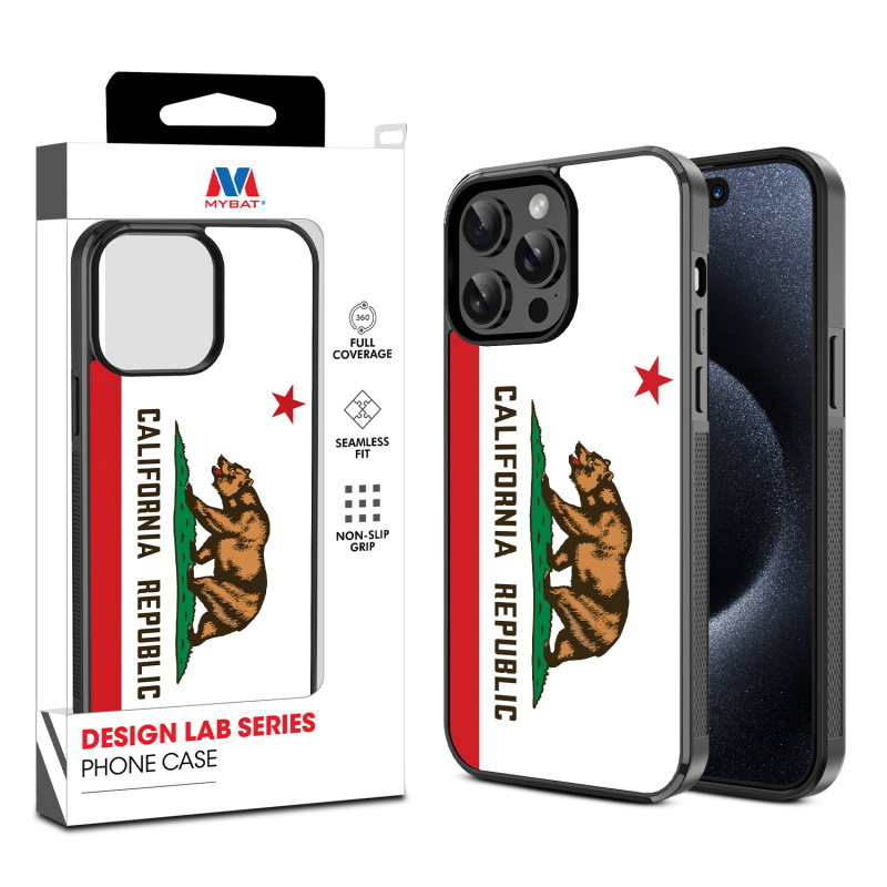 MyBat Design Lab Series Case for Apple iPhone 14 Pro (6.1) - California State Flag
