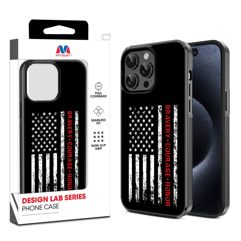 MyBat Design Lab Series Case for Apple iPhone 14 Pro (6.1) - Firefighter Flag