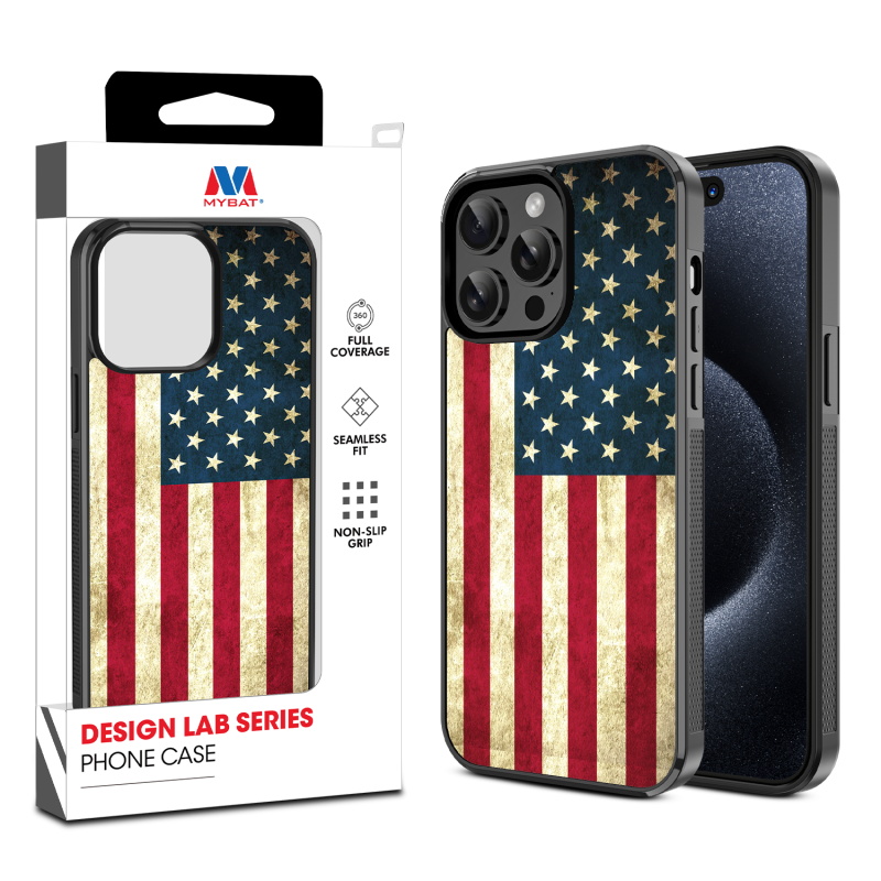 MyBat Design Lab Series Case for Apple iPhone 14 Pro (6.1) - American Flag