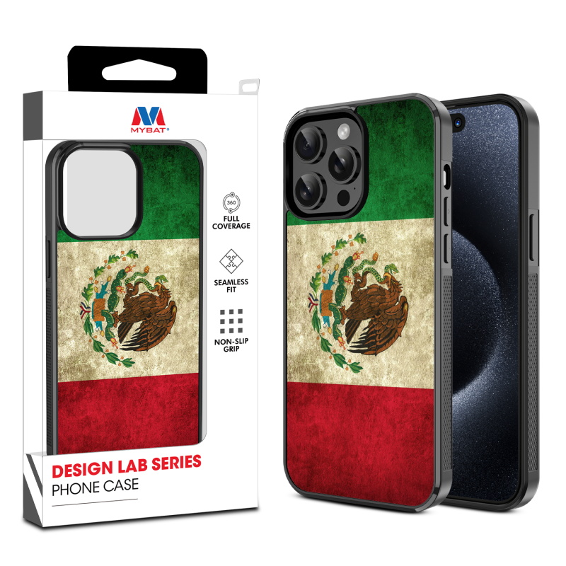 MyBat Design Lab Series Case for Apple iPhone 14 Pro (6.1) - Mexican Flag