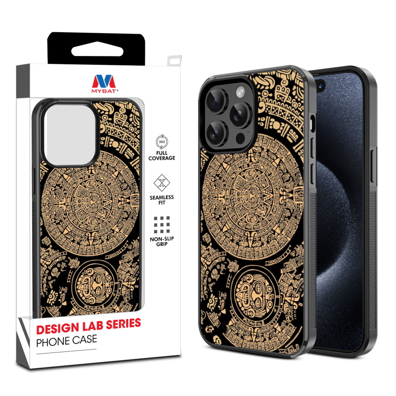 MyBat Design Lab Series Case for Apple iPhone 14 Pro (6.1) - Mayan Calendar