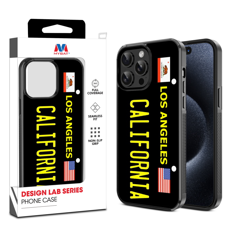 MyBat Design Lab Series Case for Apple iPhone 14 Pro (6.1) - Los Angeles Black