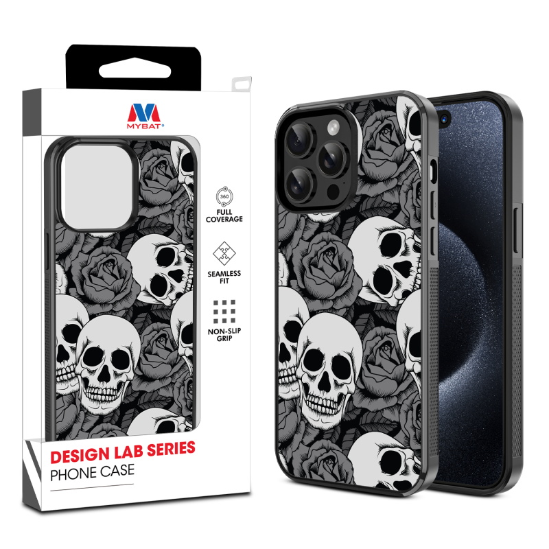 MyBat Design Lab Series Case for Apple iPhone 14 Pro (6.1) - Skull Garden