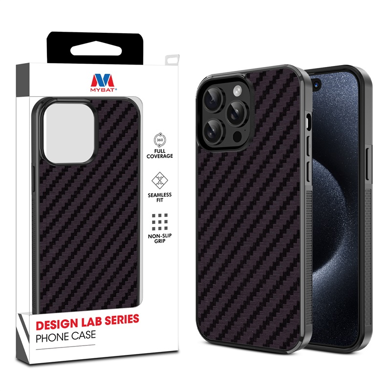 MyBat Design Lab Series Case for Apple iPhone 14 Pro (6.1) - Carbon Fiber