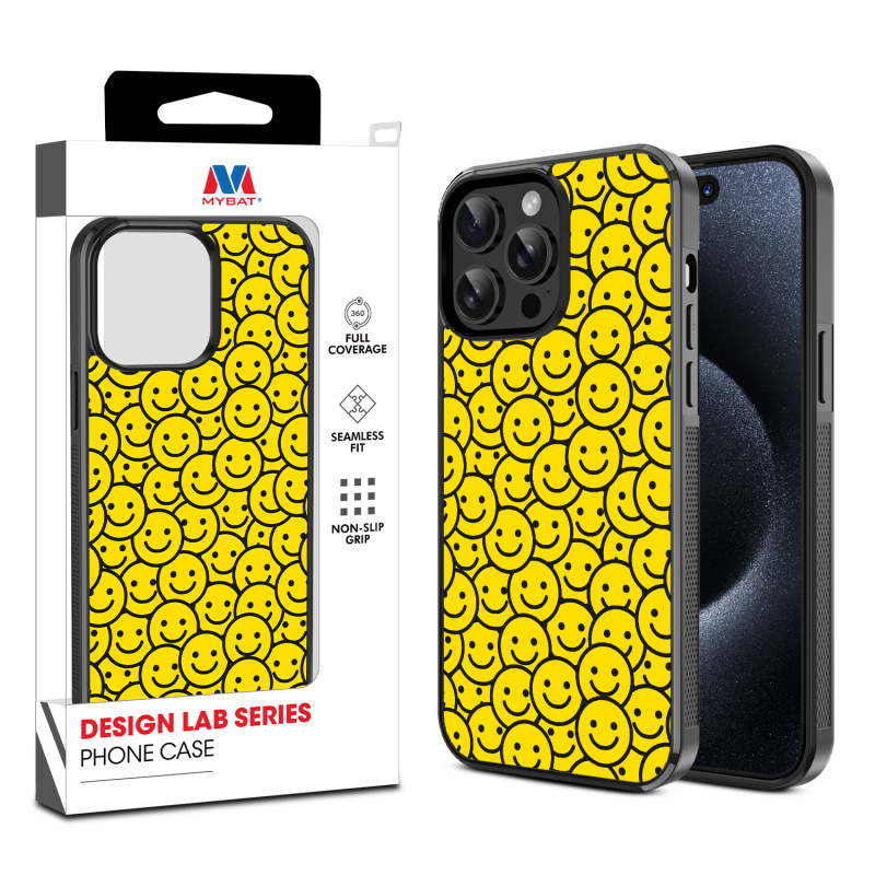 MyBat Design Lab Series Case for Apple iPhone 14 Pro (6.1) - Smiley Faces