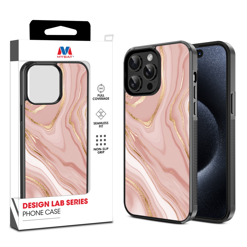 MyBat Design Lab Series Case for Apple iPhone 14 Pro (6.1) - Pink Marble