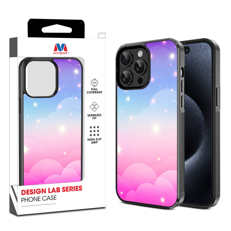 MyBat Design Lab Series Case for Apple iPhone 14 Pro (6.1) - Clouds - Stars