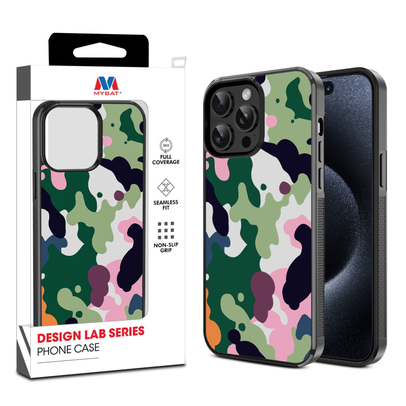 MyBat Design Lab Series Case for Apple iPhone 14 Pro (6.1) - Multicolor Camouflage