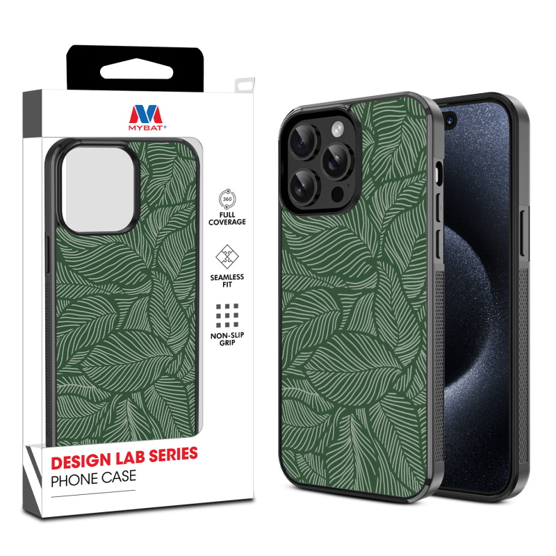 MyBat Design Lab Series Case for Apple iPhone 14 Pro (6.1) - Leaves