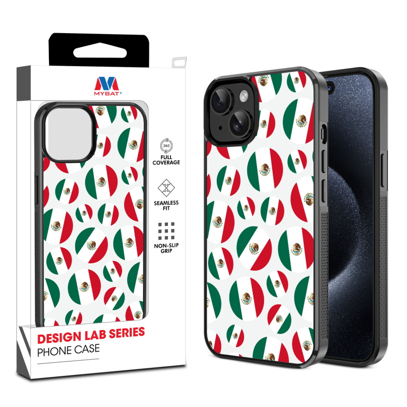 MyBat Design Lab Series Case for Apple iPhone 15 (6.1) - Mexican Pride