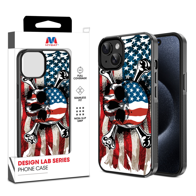 MyBat Design Lab Series Case for Apple iPhone 15 (6.1) - Land of the Free