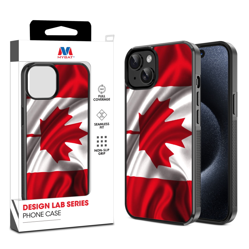 MyBat Design Lab Series Case for Apple iPhone 15 (6.1) - Canadian Flag