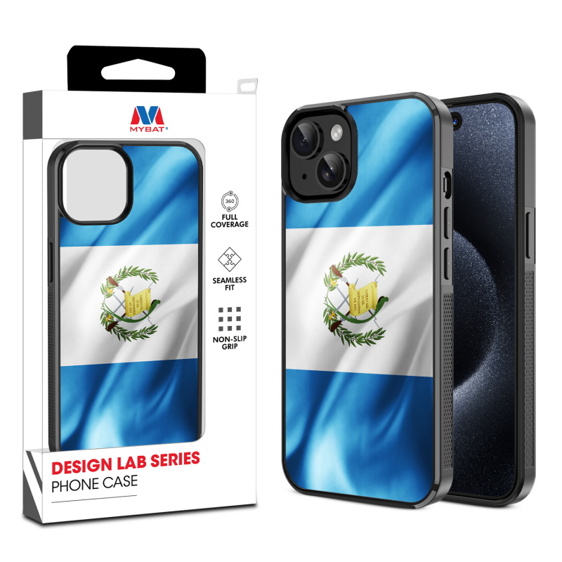 MyBat Design Lab Series Case for Apple iPhone 15 (6.1) - Guatemalan Flag
