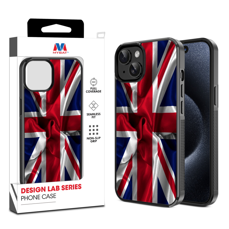 MyBat Design Lab Series Case for Apple iPhone 15 (6.1) - British Flag
