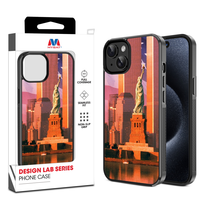 MyBat Design Lab Series Case for Apple iPhone 15 (6.1) - Liberty For All