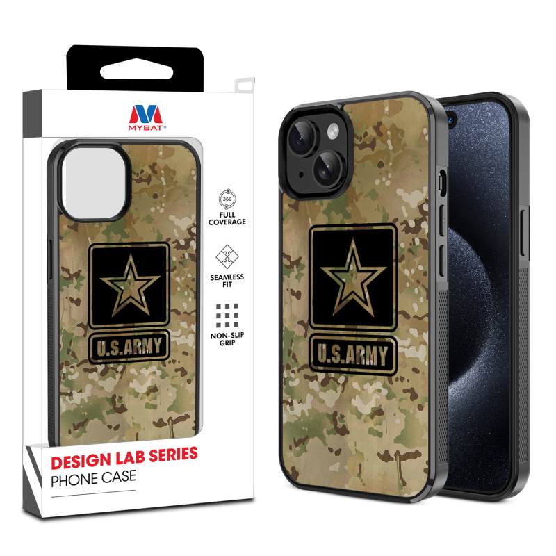 MyBat Design Lab Series Case for Apple iPhone 15 (6.1) - U.S. Army