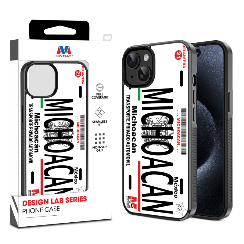 MyBat Design Lab Series Case for Apple iPhone 15 (6.1) - Michoacan