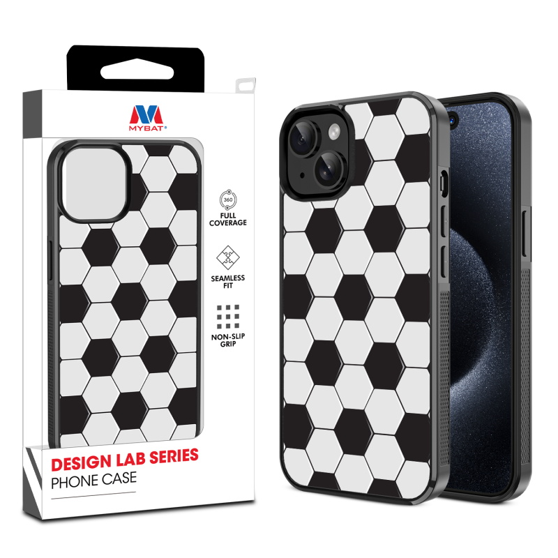 MyBat Design Lab Series Case for Apple iPhone 15 (6.1) - Soccer