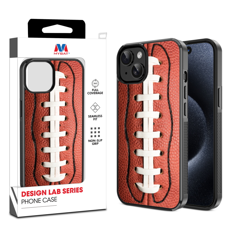 MyBat Design Lab Series Case for Apple iPhone 15 (6.1) - Football