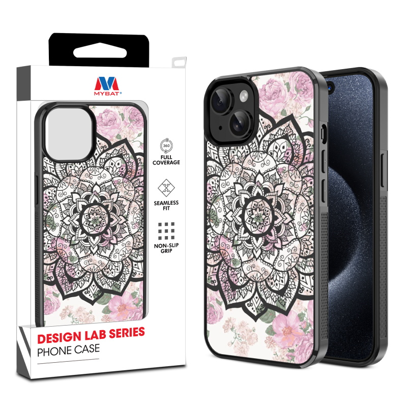 MyBat Design Lab Series Case for Apple iPhone 15 (6.1) - Mandala