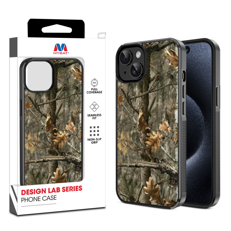 MyBat Design Lab Series Case for Apple iPhone 15 (6.1) - Real Tree Camouflage