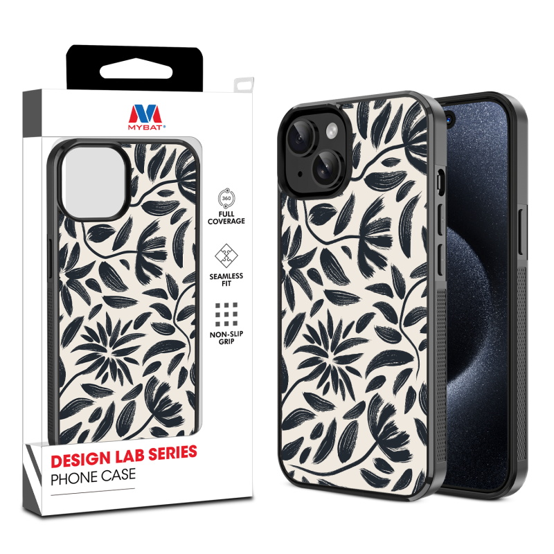 MyBat Design Lab Series Case for Apple iPhone 15 (6.1) - Vintage Floral
