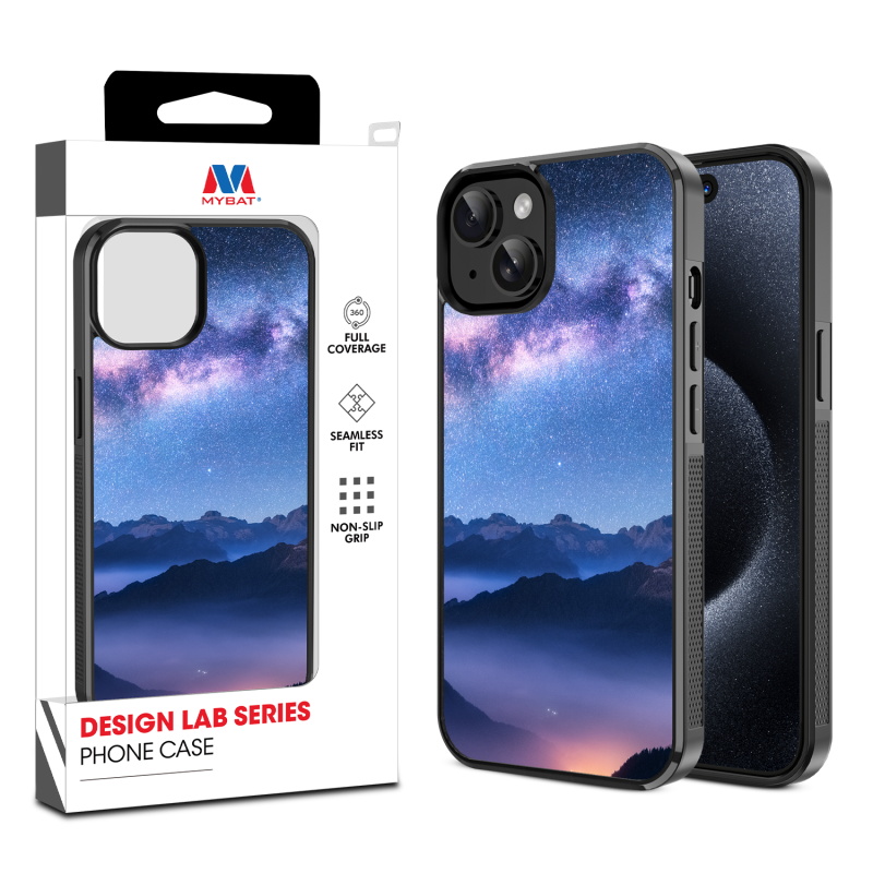 MyBat Design Lab Series Case for Apple iPhone 15 (6.1) - Celestial Mountains