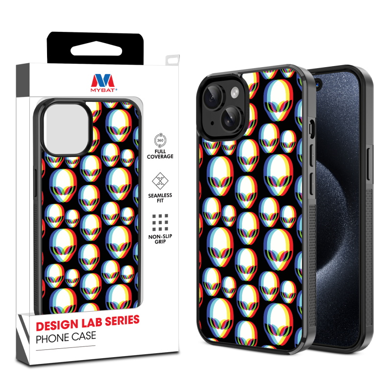 MyBat Design Lab Series Case for Apple iPhone 15 (6.1) - Extraterrestrial