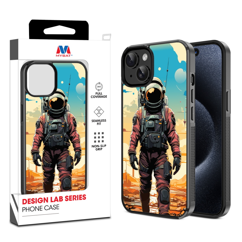 MyBat Design Lab Series Case for Apple iPhone 15 (6.1) - Cosmonaut