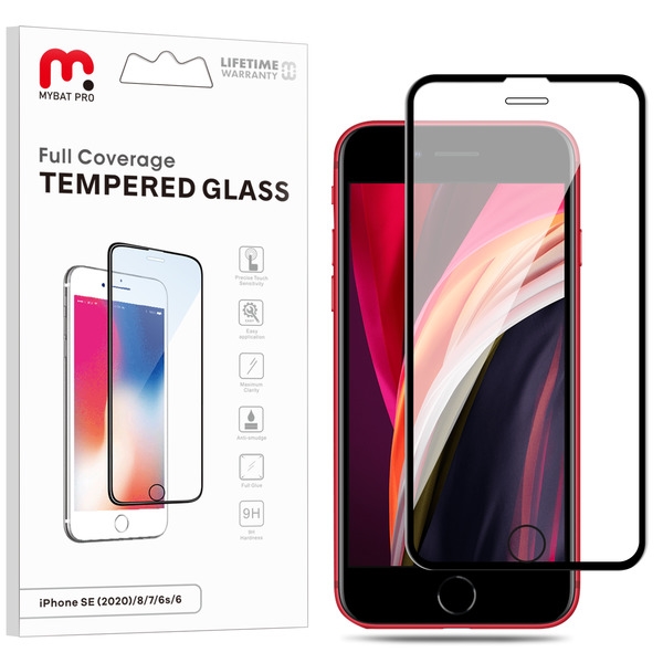 For iPhone 8 7 6S 6 Plus SE 2020 2022 FULL COVER Tempered Glass Screen  Protector