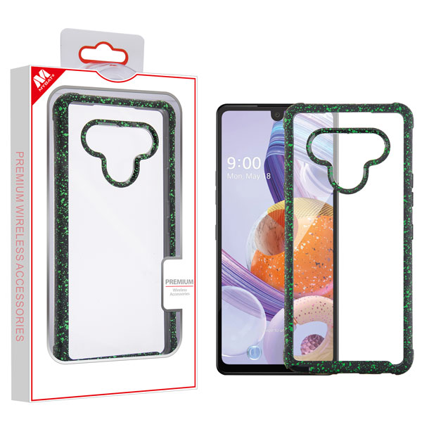 MyBat Hybrid Case for Lg Stylo 6 - Highly Transparent Clear Black Splash for Lg Stylo 6 MyBat Hybrid Case for Lg Stylo 6 - Highly Transparent Clear Black Splash for Lg Stylo 6