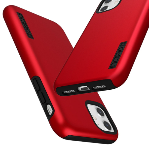 Incipio DualPro Case for Apple iPhone 11 - Red Black for Apple iPhone 11 Incipio DualPro Case for Apple iPhone 11 - Red Black for Apple iPhone 11