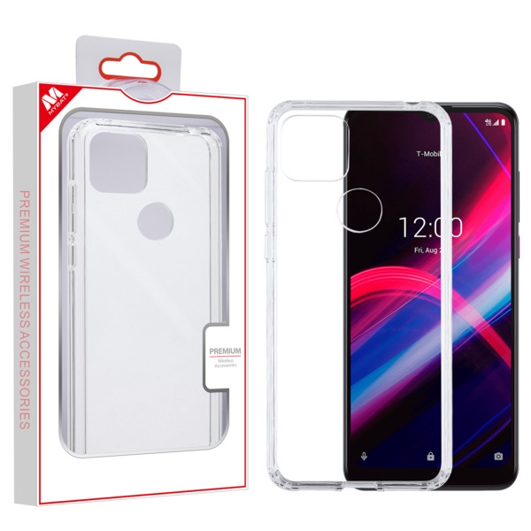 MyBat Gummy Series Case for T-mobile Revvl 4+ TCL Revvl 4+ - Clear for TCL Revvl 4+ T-mobile Revvl 4+ MyBat Gummy Series Case for T-mobile Revvl 4+ TCL Revvl 4+ - Clear for TCL Revvl 4+ T-mobile Revvl 4+