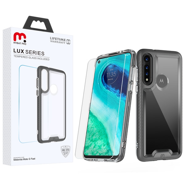 MyBat Pro Lux Series Case for Motorola Moto G Fast - Black for Motorola Moto G Fast MyBat Pro Lux Series Case for Motorola Moto G Fast - Black for Motorola Moto G Fast