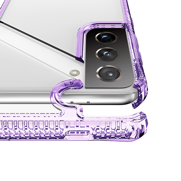 Itskins Hybrid Case For Samsung Galaxy S21 Plus Violet For Samsung Galaxy S21 Plus