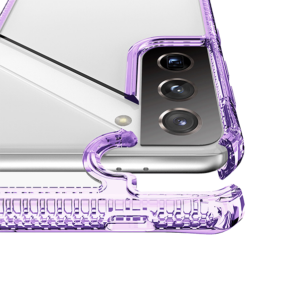 Itskins Hybrid Case For Samsung Galaxy S21 Plus Violet For Samsung Galaxy S21 Plus Itskins Hybrid Case For Samsung Galaxy S21 Plus Violet For Samsung Galaxy S21 Plus