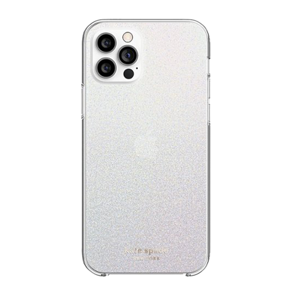 Kate Spade New York Collection Case for Apple iPhone 12 iPhone 12 Pro -  White Glitter Wash for Apple iPhone 12 Pro () Apple iPhone 12 ()