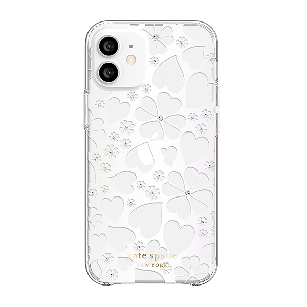 Kate Spade New York Collection Case for Apple iPhone 12 mini - Clover  Hearts Knockout for Apple iPhone 12 mini ()