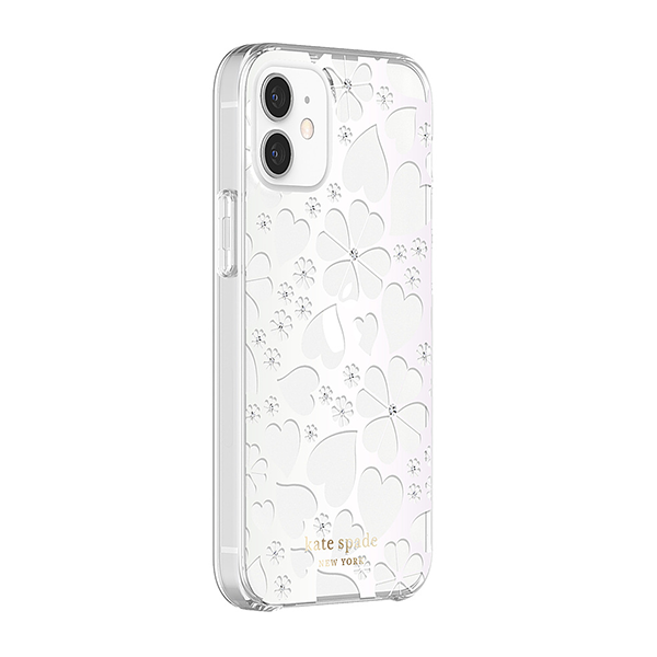 Kate Spade New York Collection Case for Apple iPhone 12 mini - Clover  Hearts Knockout for Apple iPhone 12 mini ()