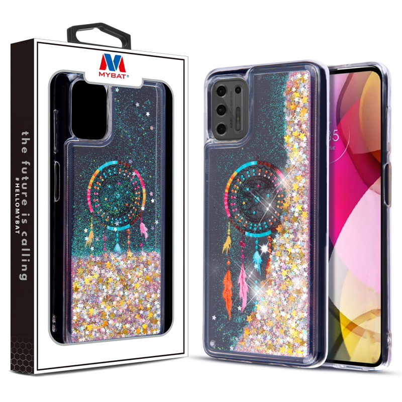 MyBat Quicksand Glitter Hybrid Case for Motorola Moto G Stylus (2021) - Dreamcatcher & Gold Stars for Motorola Moto G Stylus (2021) MyBat Quicksand Glitter Hybrid Case for Motorola Moto G Stylus (2021) - Dreamcatcher & Gold Stars for Motorola Moto G Stylus (2021)