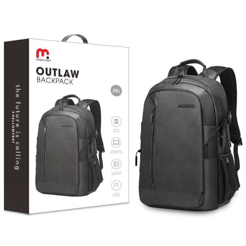 MyBat Pro Outlaw Backpack - Black