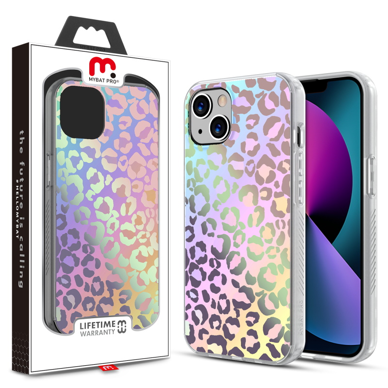 MyBat Pro Mood Series Case for Apple iPhone 13 mini (5.4) - Holographic Leopard for Apple iPhone 13 mini MyBat Pro Mood Series Case for Apple iPhone 13 mini (5.4) - Holographic Leopard for Apple iPhone 13 mini